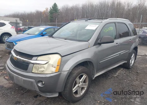 2005 Chevrolet Equinox Lt из США, поврежденный, VIN 2CNDL73F056051140